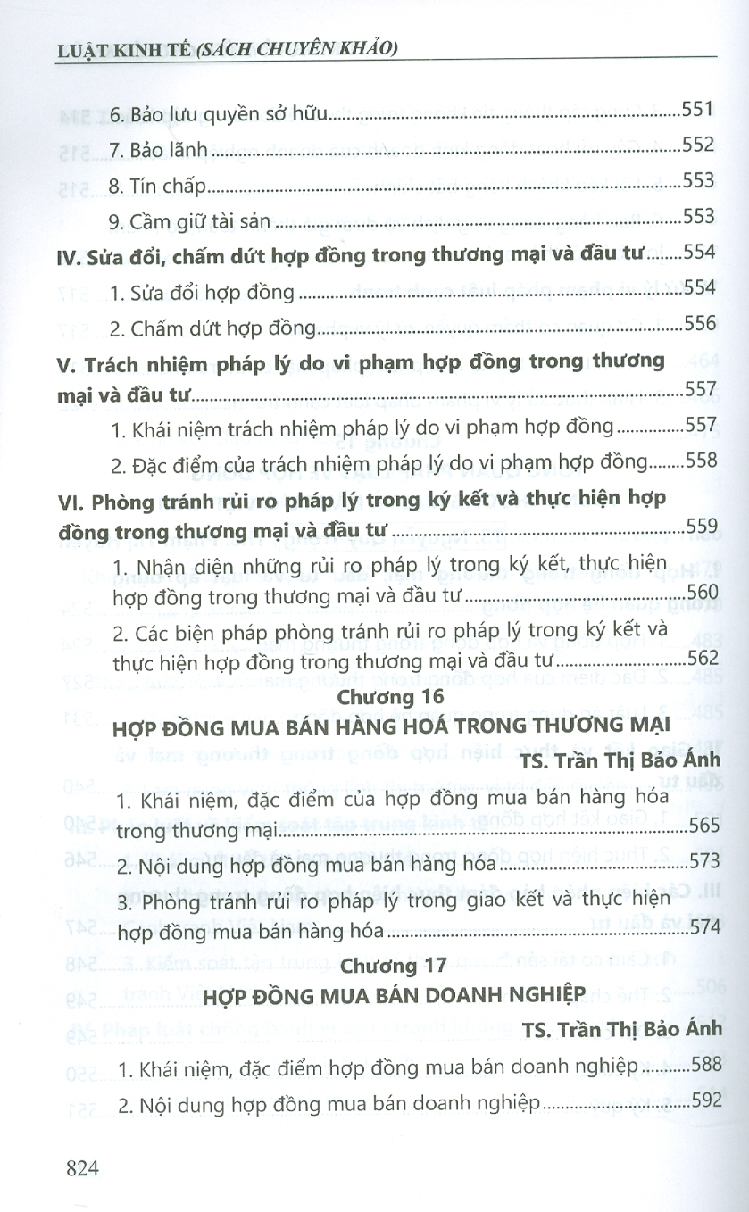 Luật Kinh Tế (Tái bản lần thứ nhất, có sửa đổi, bổ sung) - Sách chuyên khảo