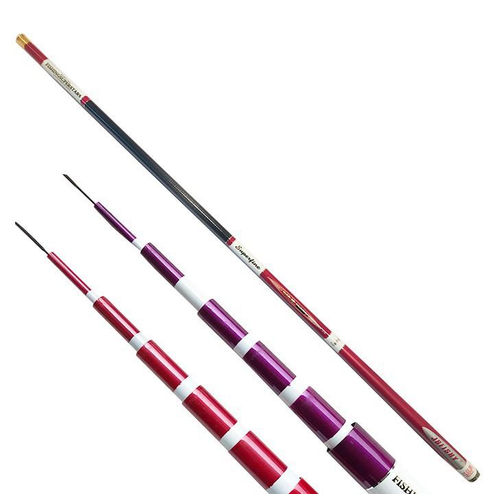 Cần câu tay cacbon 3,6m đến 6.3m supefine cao cấp tặng bộ phụ kiện câu đồ câu 99 hoang_hai_shop_01