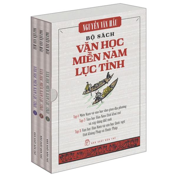 Sách - Box Set Văn Học Miền Nam Lục Tỉnh - Tập 1-3 (Hộp 3 Cuốn)