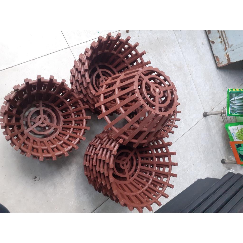 Rọ trồng lan nhựa cứng siêu bền.