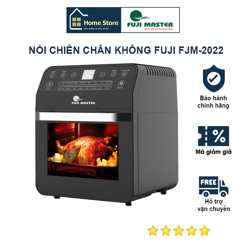 Nồi chiên chân không Fuji Master FJM-2022 Dung tích 12 lít - Hàng chính hãng