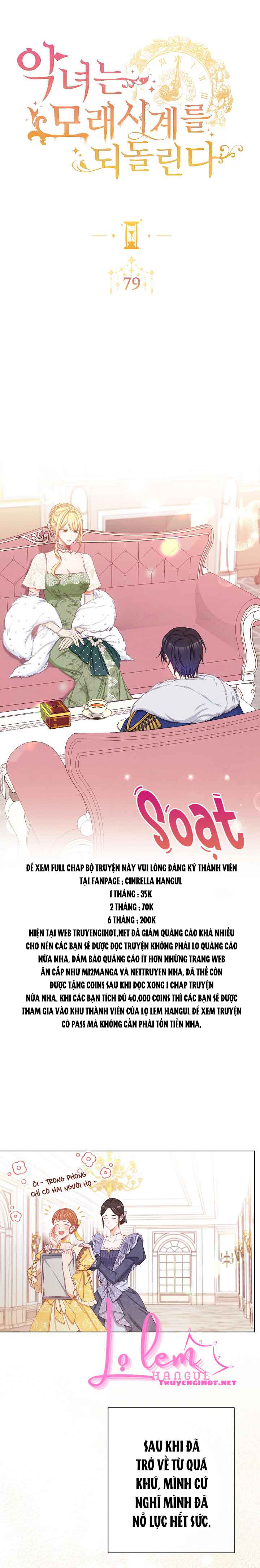 ác nữ đảo ngược đồng hồ cát chapter 79.1 3