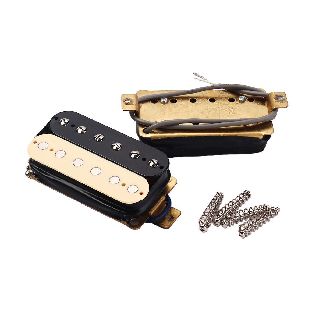 Professional Humbucker Pickups Set, Including Bridge and Neck Pickup, for Electric Guitar Parts