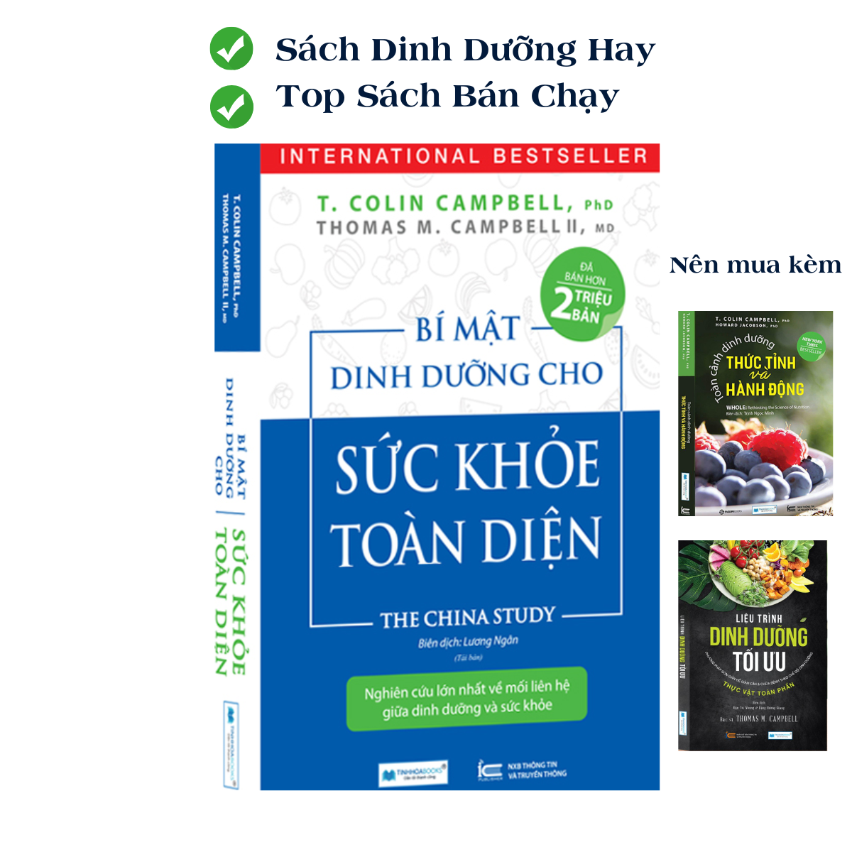 Bí Mật Dinh Dưỡng Cho Sức Khoẻ Toàn Diện - Nghiên Cứu Lớn Nhất Về Dinh Dưỡng Và Sức Khoẻ (Tái Bản)