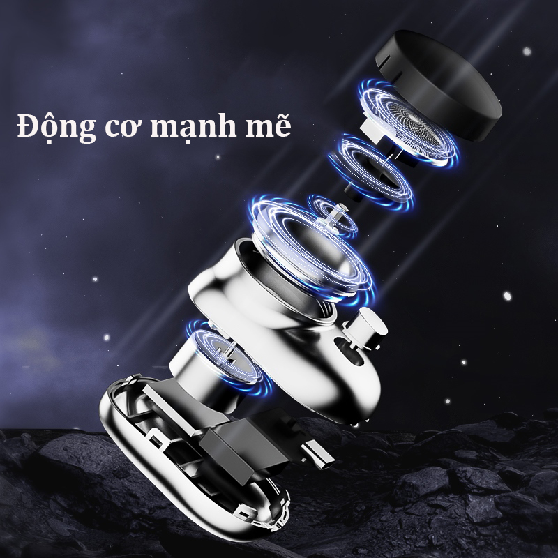 Máy Cạo Râu Bỏ Túi Chống Nước Shave Razor cao cấp công nghệ Đức