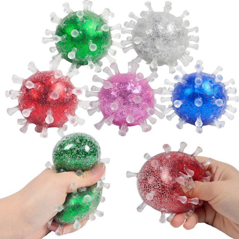 Squishy con vjrus C0R0NA Mochi mềm mịn dễ thương chân thực giảm stress co dãn đàn hồi ngộ nghĩnh bóp giải trí