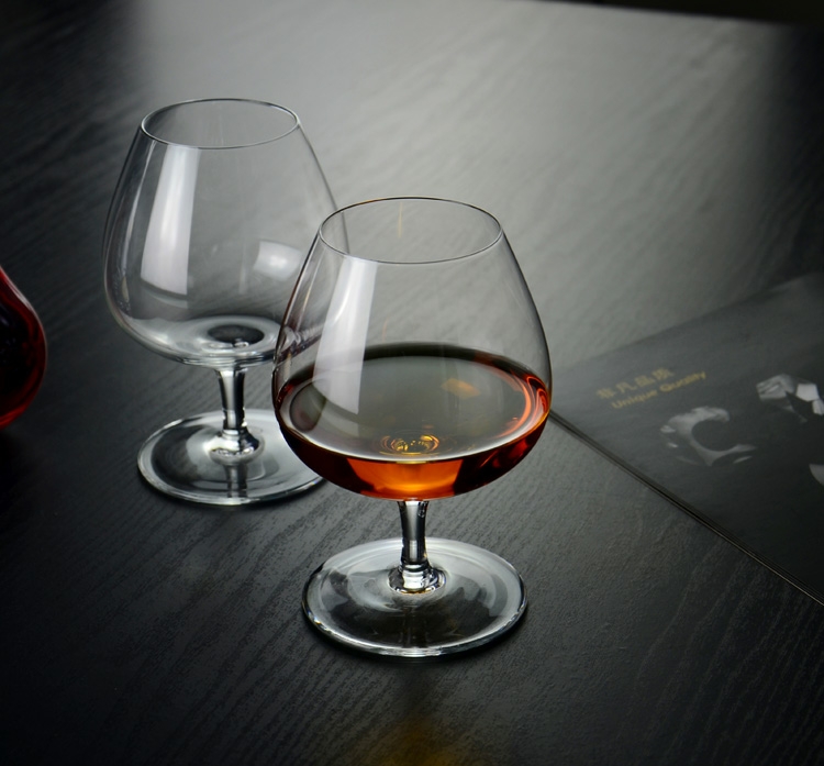 Ly thủy tinh uống rượu vang whiskey highball, cốc uống sâm panh cocktail chân lùn
