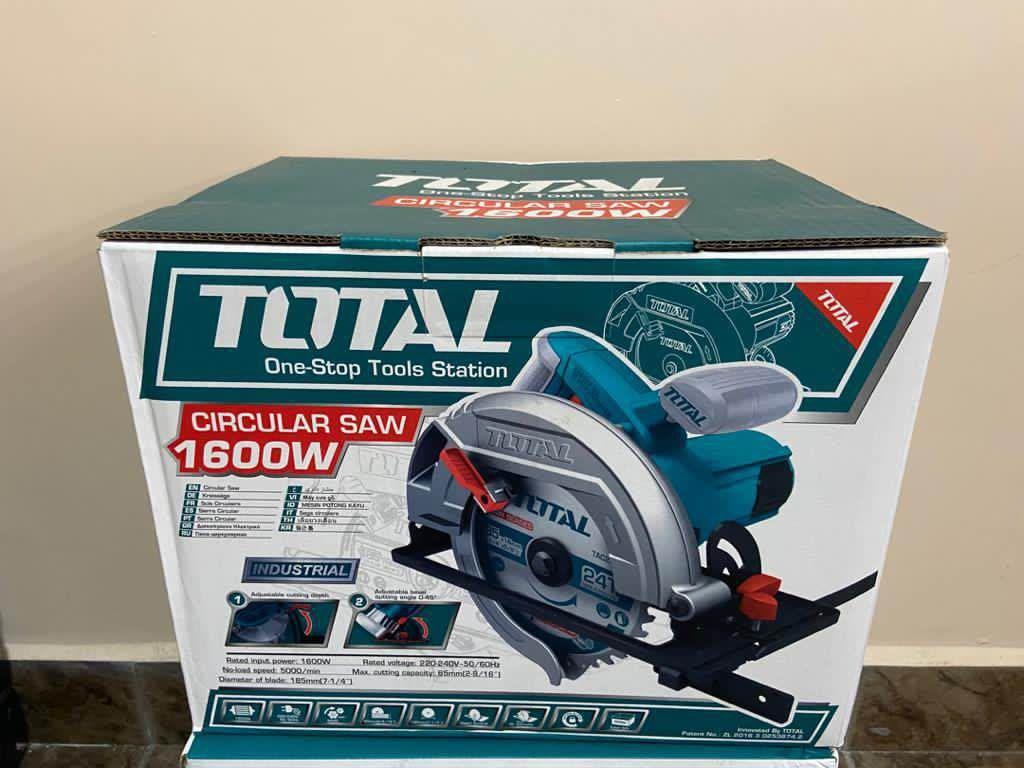 MÁY CƯA ĐĨA 1600W 185MM TOTAL TS1161856 - HÀNG CHÍNH HÃNG