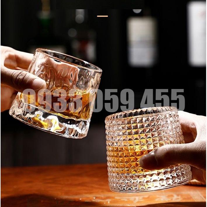Ly whisky uống Rượu mạnh, ly rock cốc uống rượu tây 170ml whikey glass