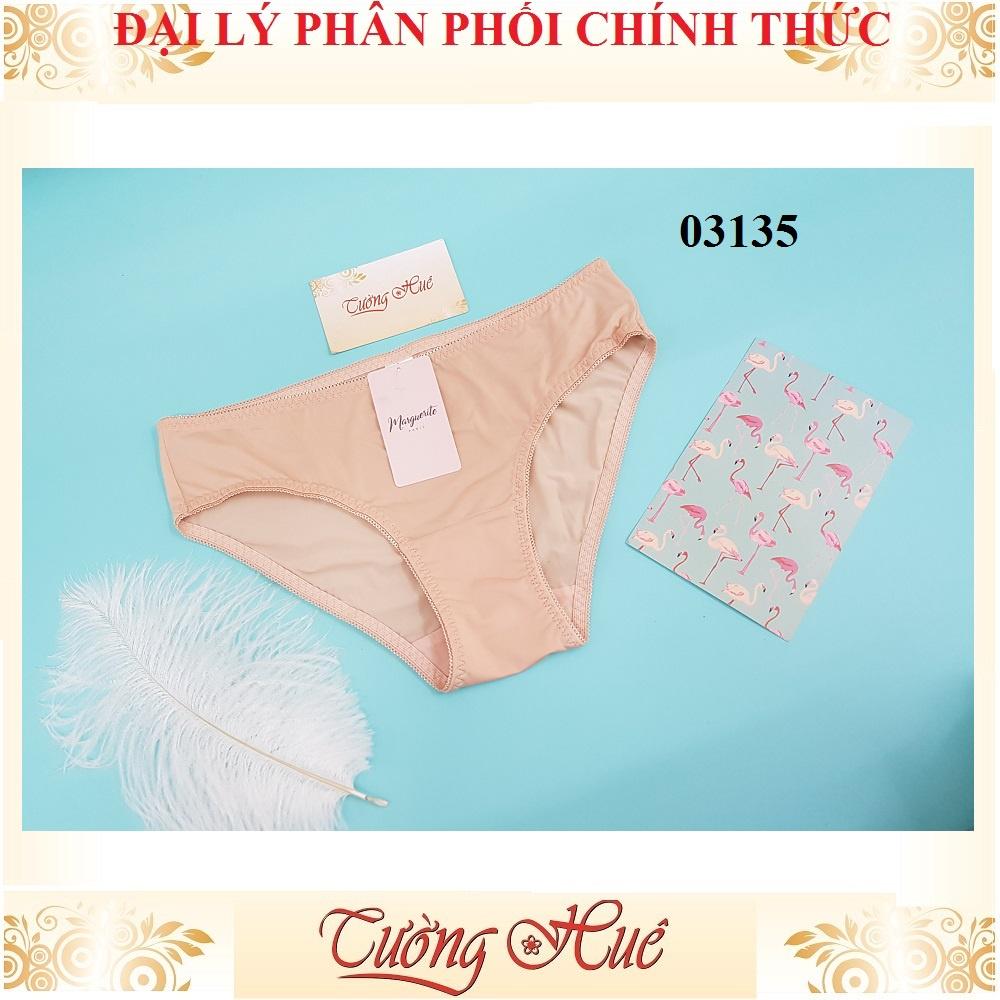 Quần lót nữ Marguerite Paris 03135 thun lạnh trơn đơn giản. .