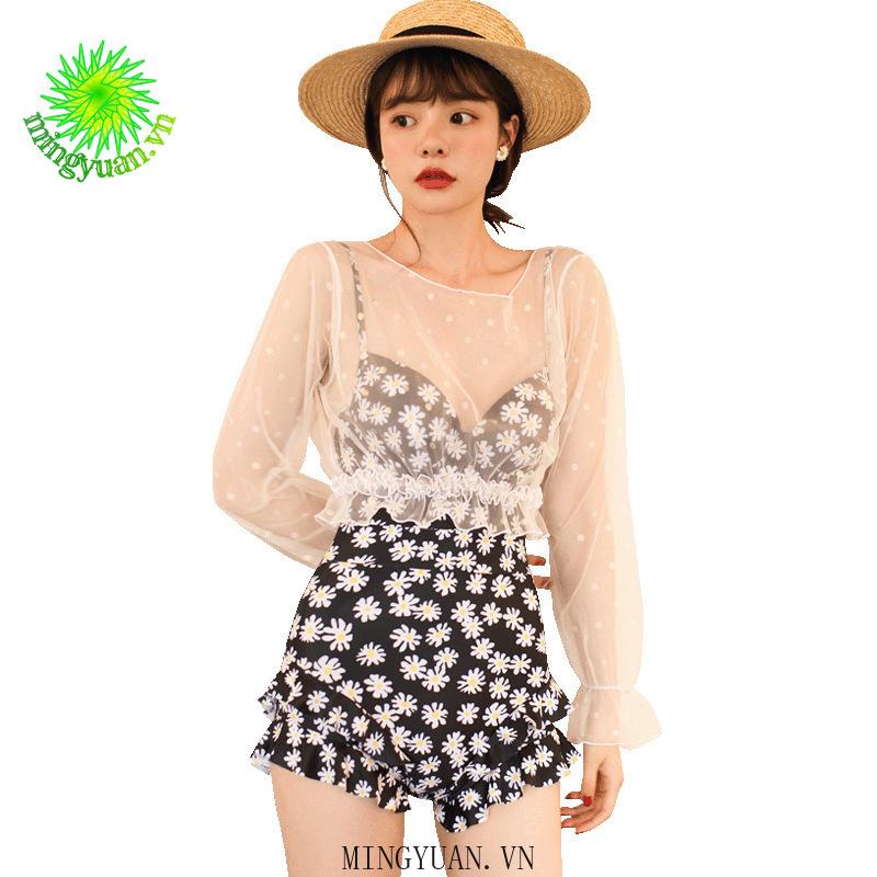 Đồ Bơi Liền Thân Cổ Yếm Quyến Rũ Cho Nữ