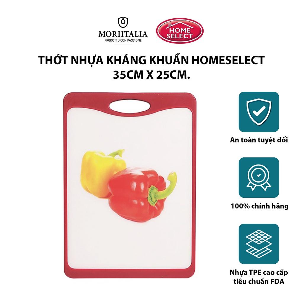 Thớt nhựa Homeselect gọn nhẹ độ kháng khuẩn cao - CX0002/7563