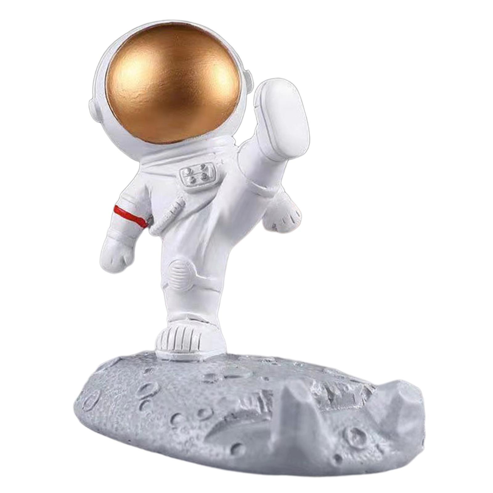 MagiDeal Universal Mobile Phone Holder Smartphone Resin Statue Decoration