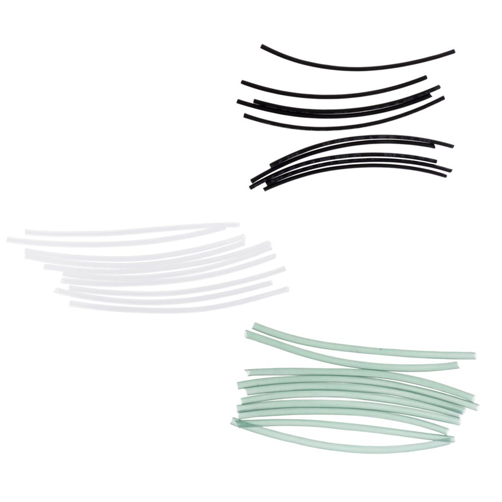 10Pcs Heat Shrink Tube Carp Pike Sea Fishing Rig Tube Swivels Hook Connector