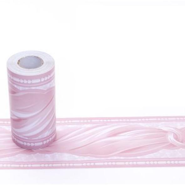 Len dán viền tường XOẮN LỤA HỒNG