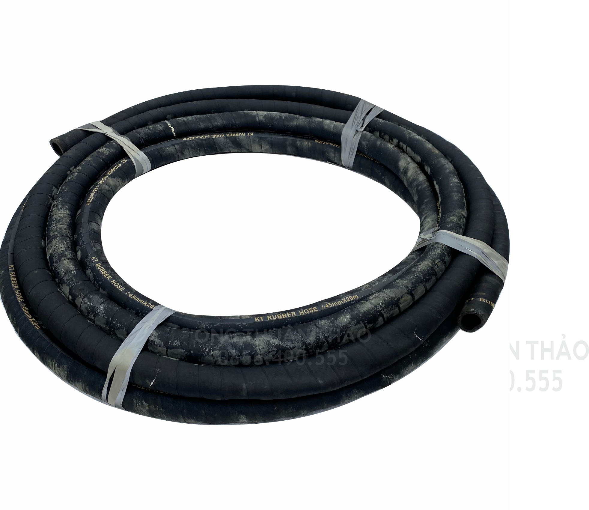 Ống Cao Su Bố Vải Phi 45mm cuôn 20 mét- Hàng Nhập Khẩu - Ống Thuận Thảo