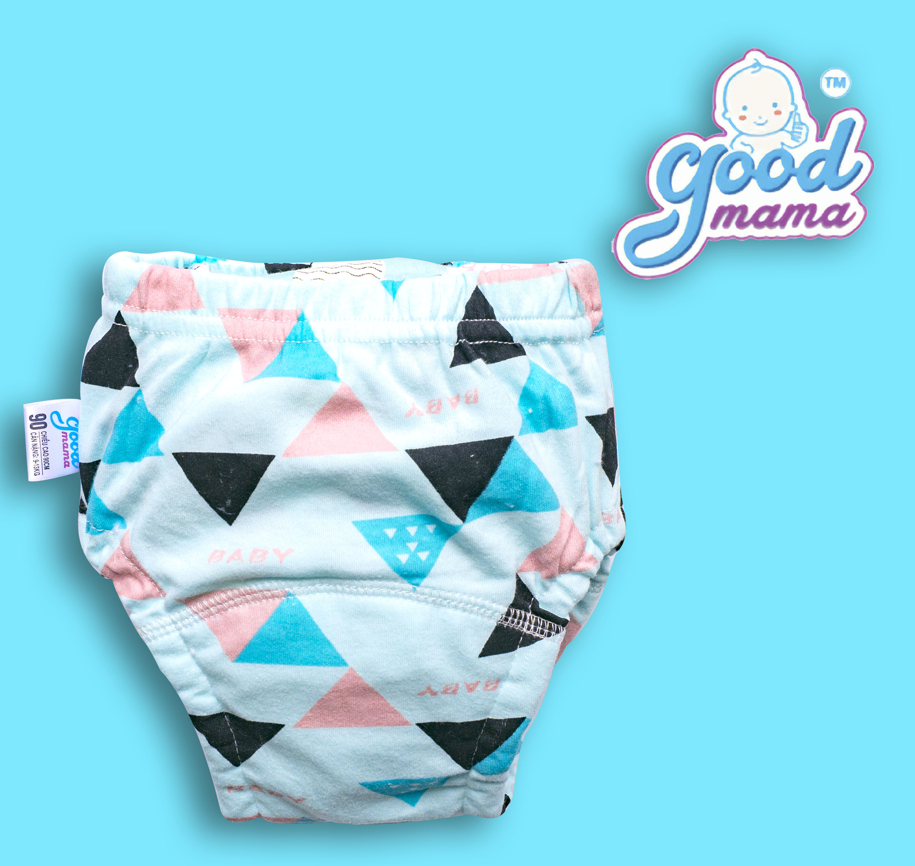 Combo 9 Quần Bỏ Bỉm Goodmama xuất Nhật 6 lớp lót