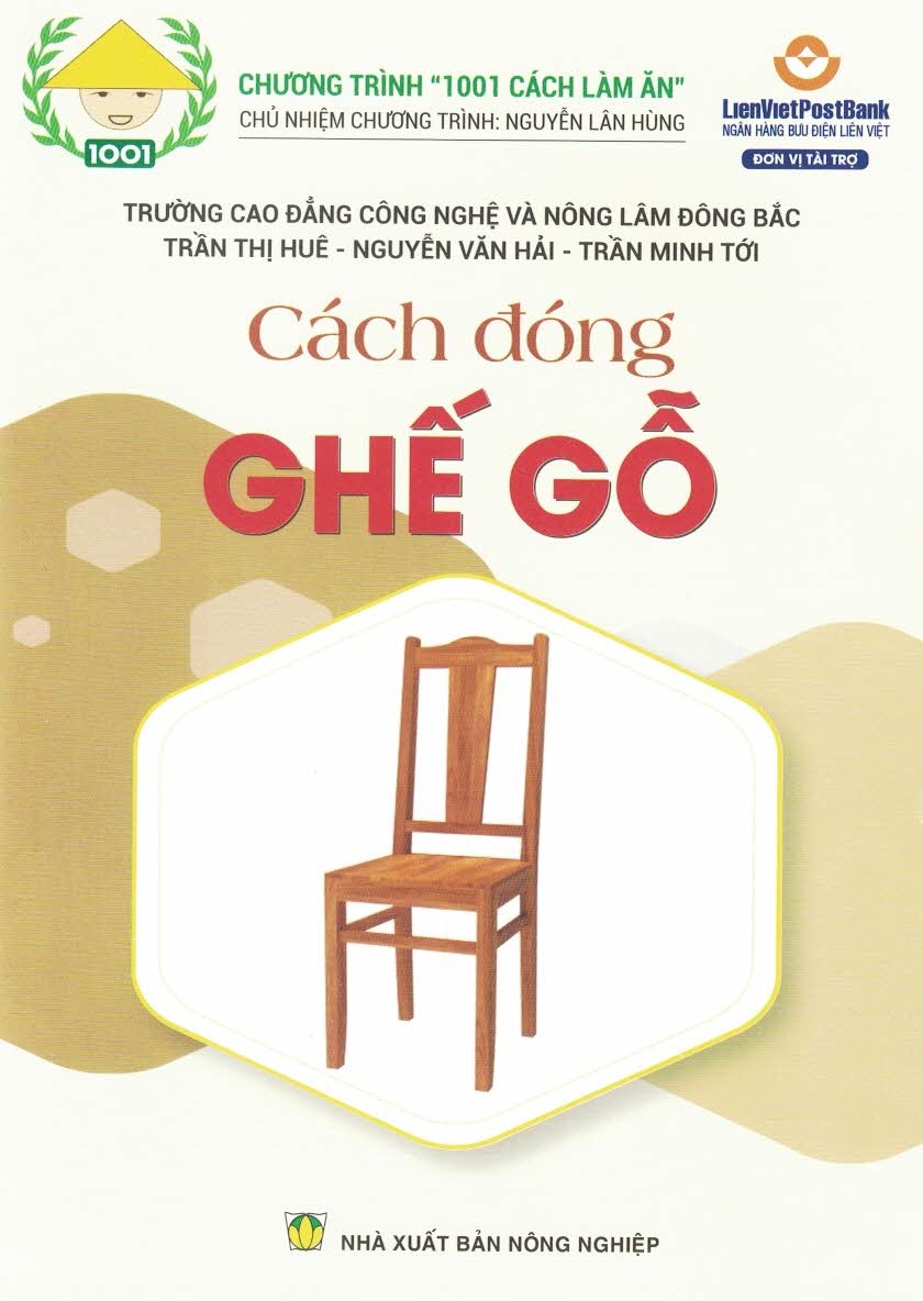 Cách Đóng GHẾ GỖ