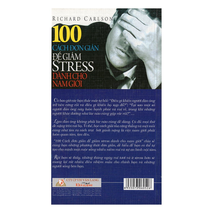 100 Cách Đơn Giản Để Giảm Stress Dành Cho Nam Giới