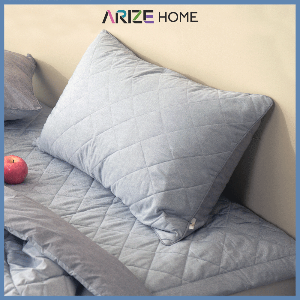 Vỏ Gối Nằm Chần Bông Cao Cấp ARIZE Eva Kích Thước 50x70cm