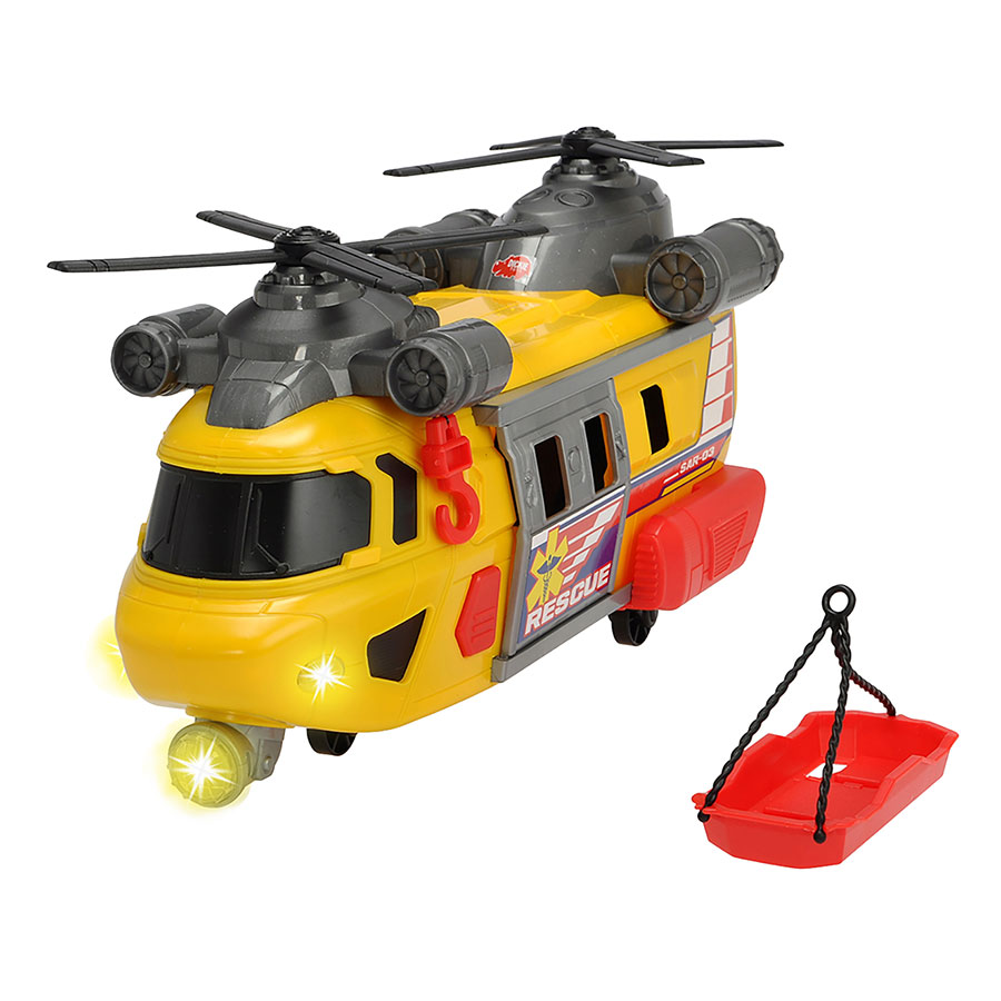 Đồ Chơi Trực Thăng Cứu Hộ Lớn Dickie Toys Rescue Helicopter (30 cm)