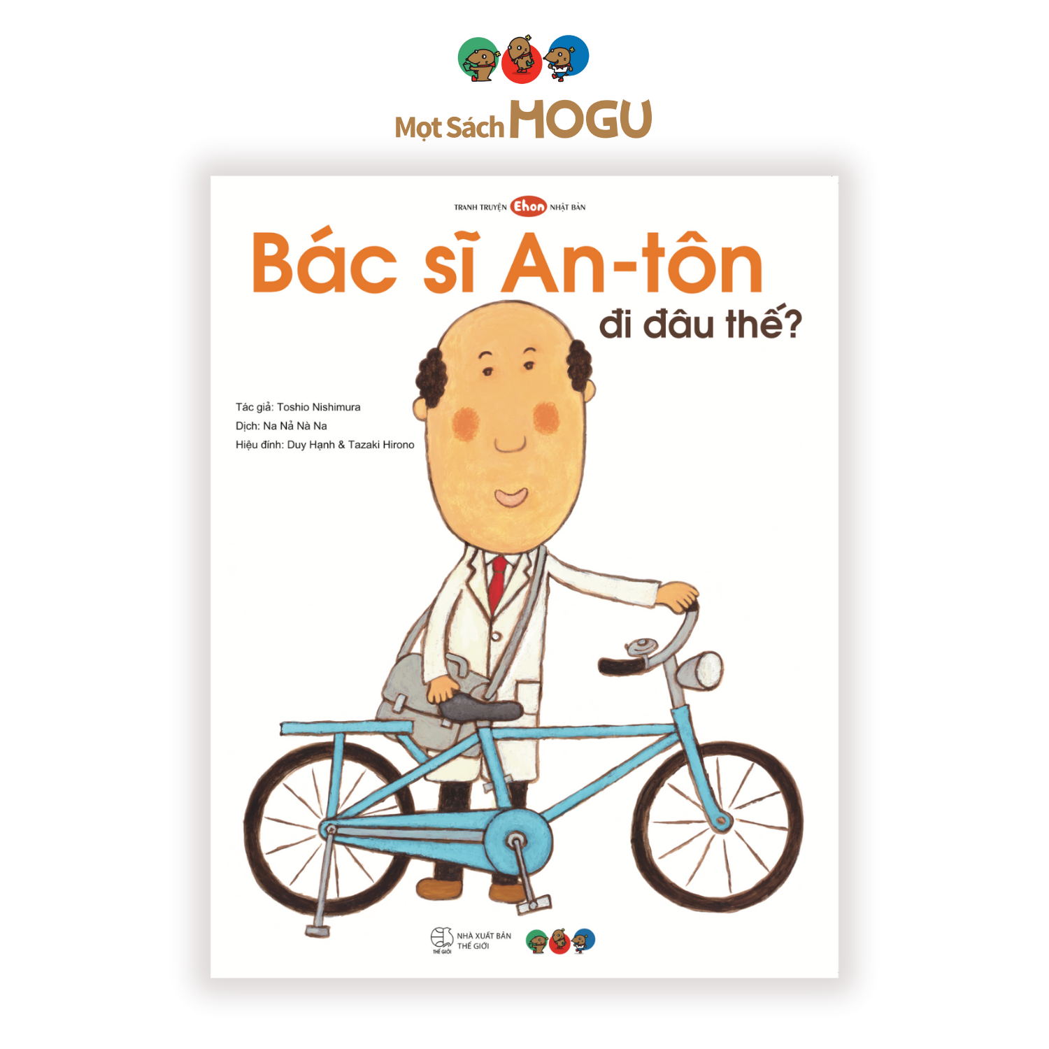 Hình ảnh Sách bé từ 3 tuổi - Phát triển tư duy EQ Bác sĩ Anton đi đâu thế?