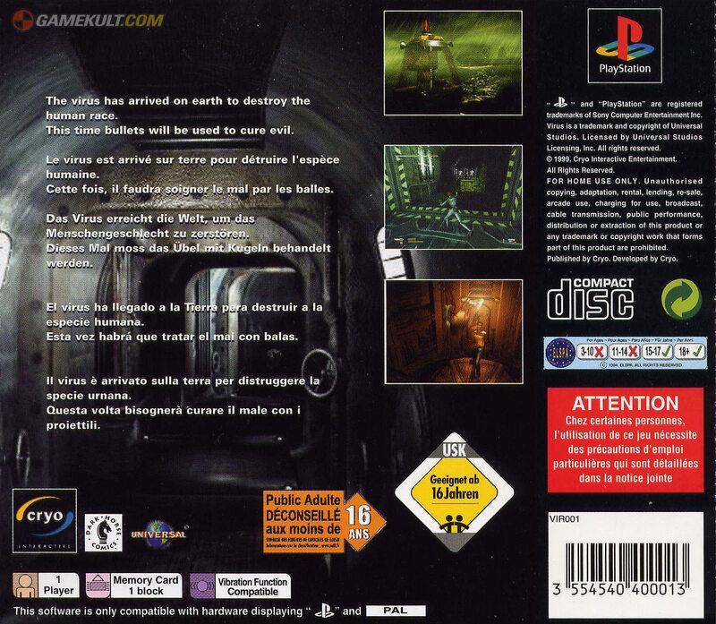 Game ps1 virus ( Game kinh dị )