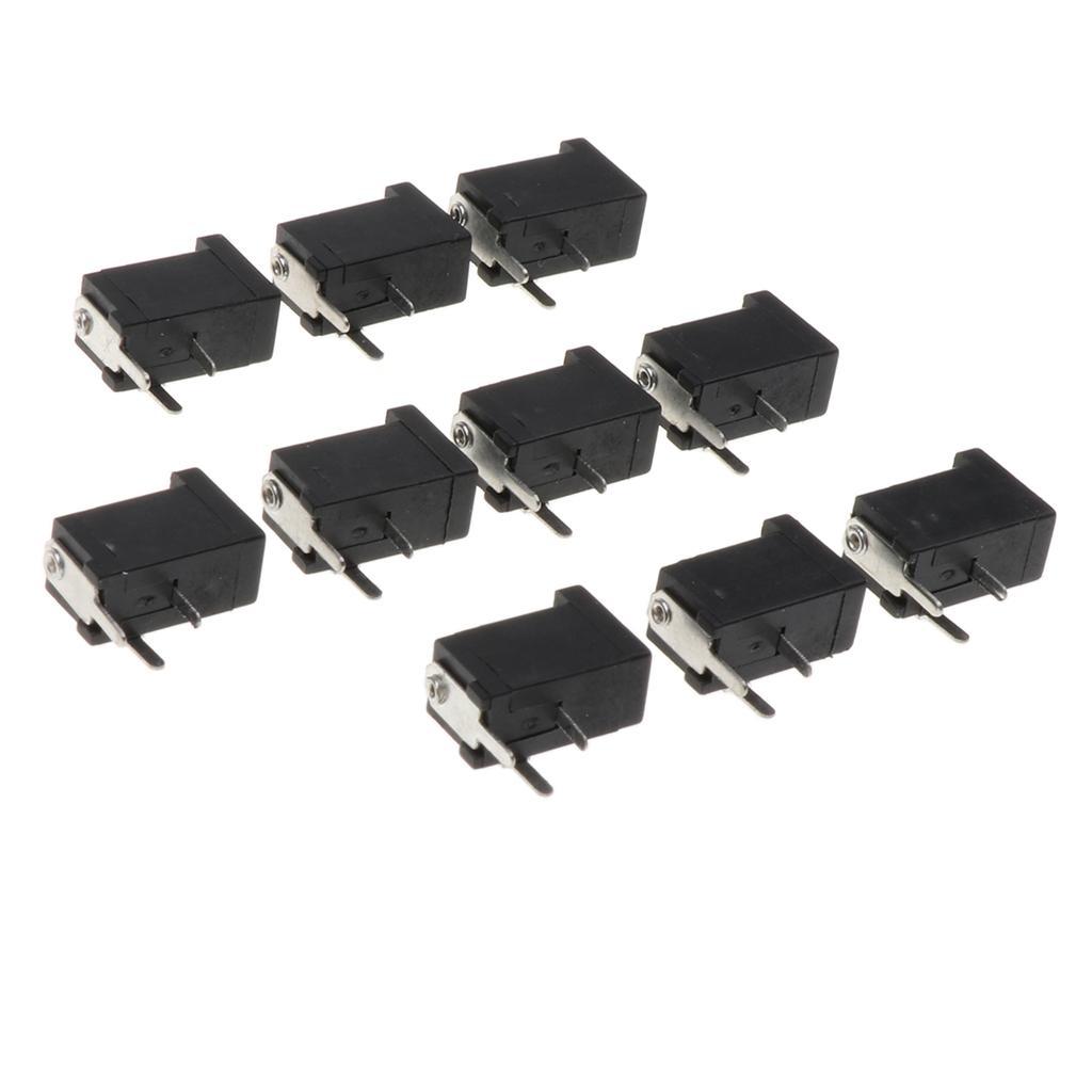 20x DC Power Panel Mount Female Socket Connector Plug 3.5mmx1.35mm