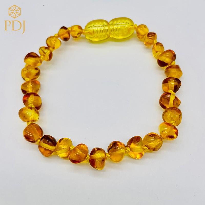 Bộ vòng hổ phách Amber nhiều màu - Tặng kèm hộp trang sức cao cấp - Trang sức PDJ - PD0025