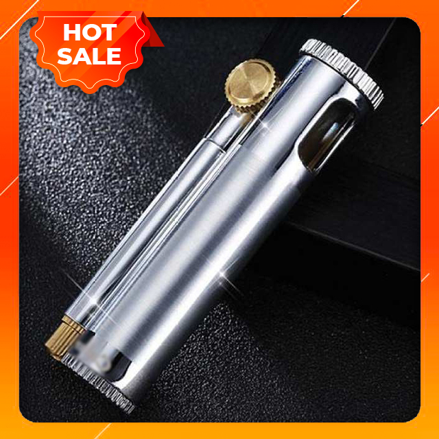 Vỏ Hột Quẹt Bật Lửa xăng đá Chief CF680 Nhỏ Gọn Kiểu Dáng Đẹp Độc Lạ - Dùng Xăng Bấc Đá Cao Cấp