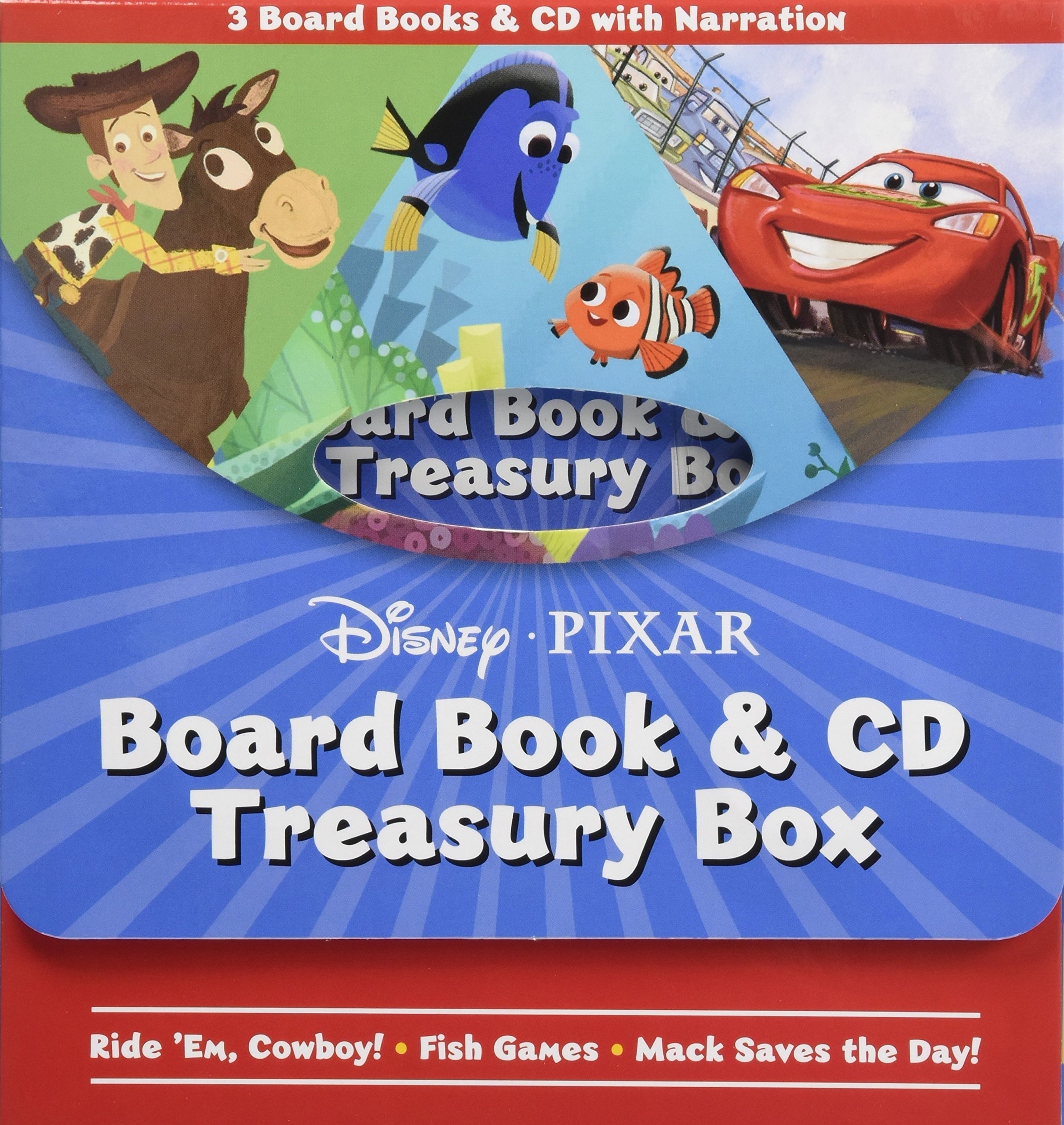 Disney Pixar Board Book & CD Treasury Box