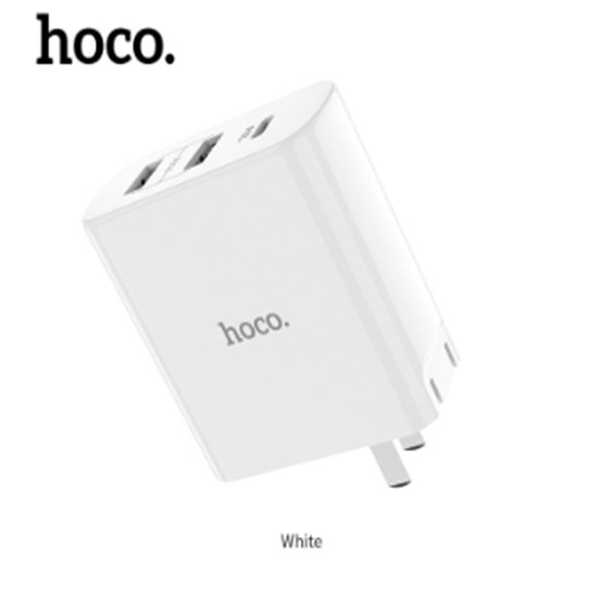 Củ Sạc Hoco C74 63W 3C PD3.0 + Hỗ Trợ Sạc Nhanh QC3.0 + Hàng CHính Hãng