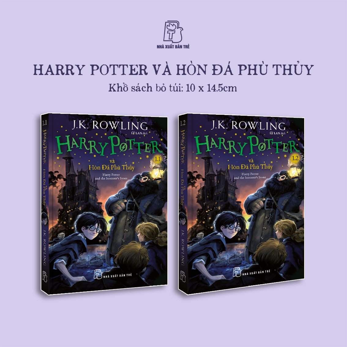 Bộ sách Harry Potter - Tiếng Việt - Khổ nhỏ - Tập 6 - Harry Potter và Hoàng tử lai (set 4 cuốn)