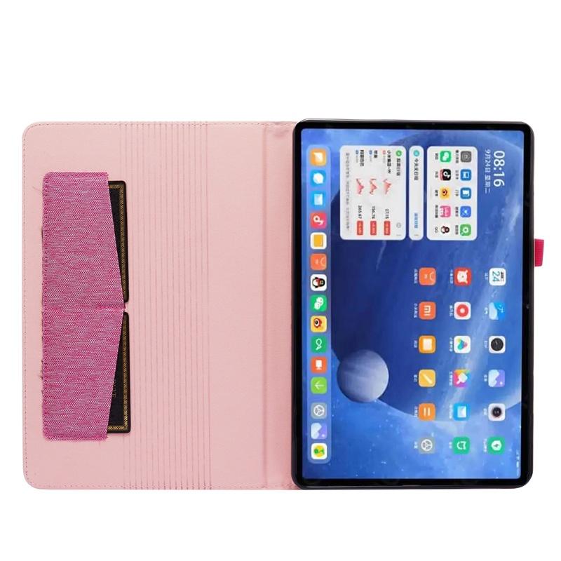 Vỏ bảo vệ máy tính bảng bằng da + vải nắp lật chống sốc cho iPad Mini / iPad Mini 6 2021/ iPad Mini