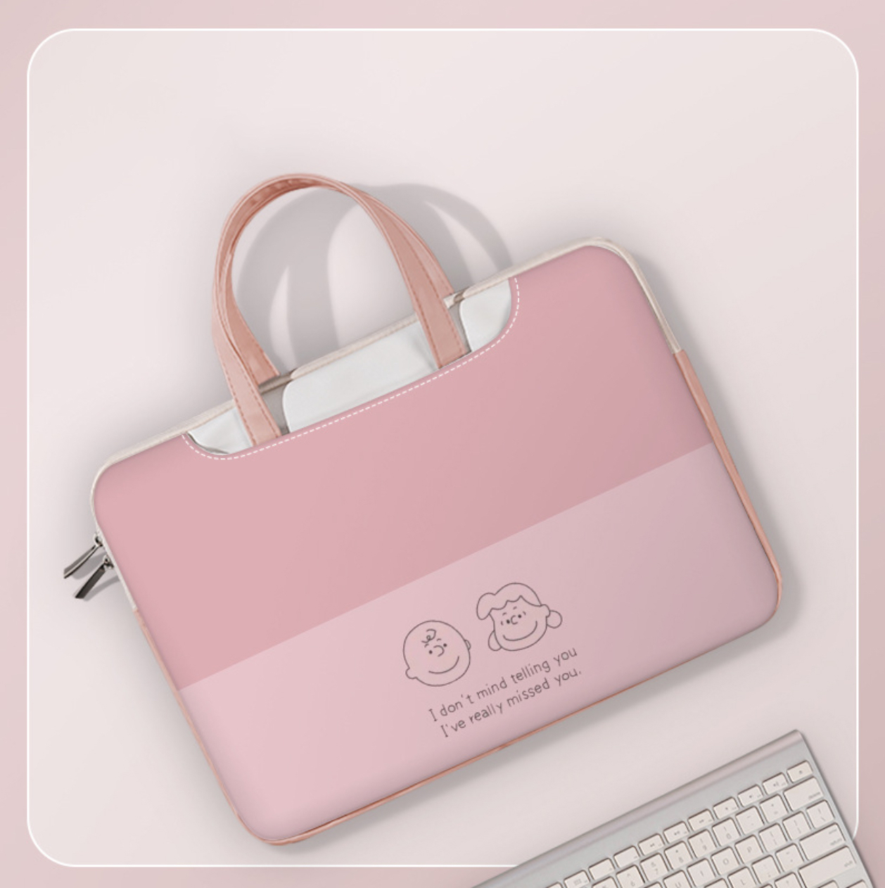 Túi da chống sốc laptop surface máy tính xách tay, túi đeo chéo công sở nữ cặp đựng laptop cute dễ thương chống nước