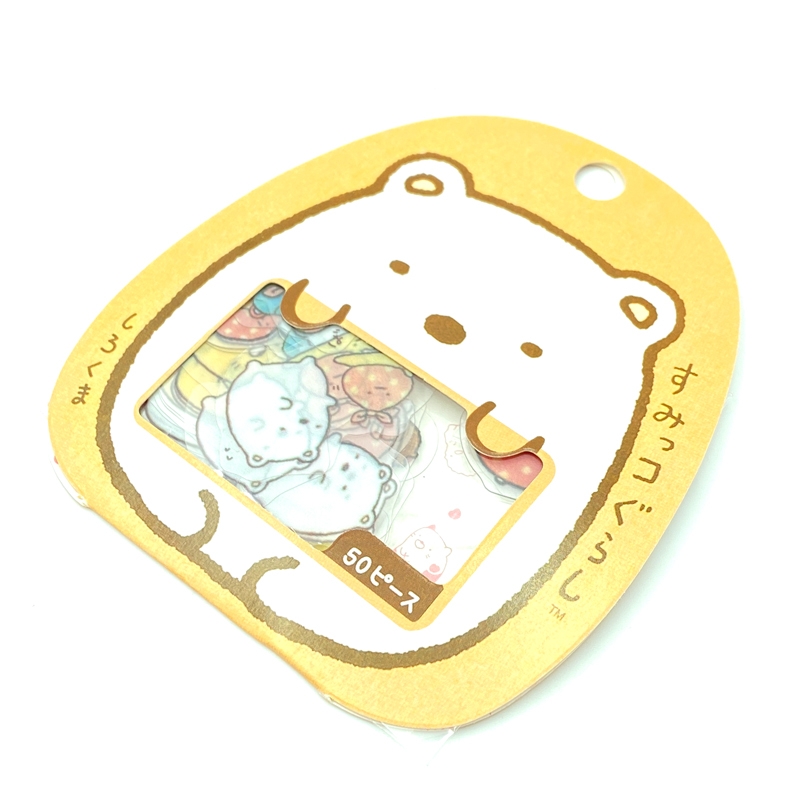 Sticker Sumikko Gurashi - Shiro Kuma (50 Chi Tiết)