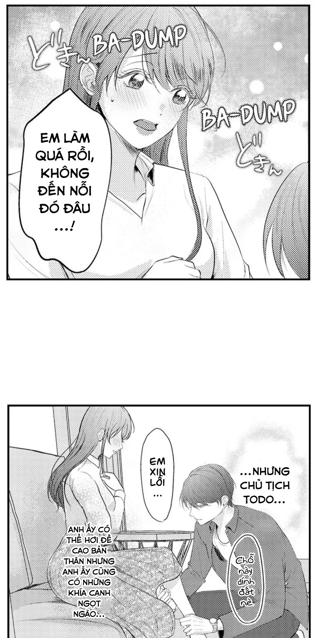 hướng dẫn yêu đương của ngài giám đốc chapter 8.1 8