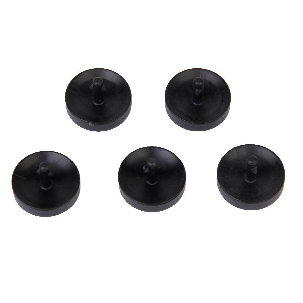 5pcs Golf Ball Markers Golfer Training Aid Xmas Gift Black