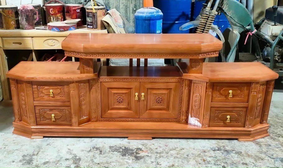 Kệ ti vi hương xám ngang 1 M 8