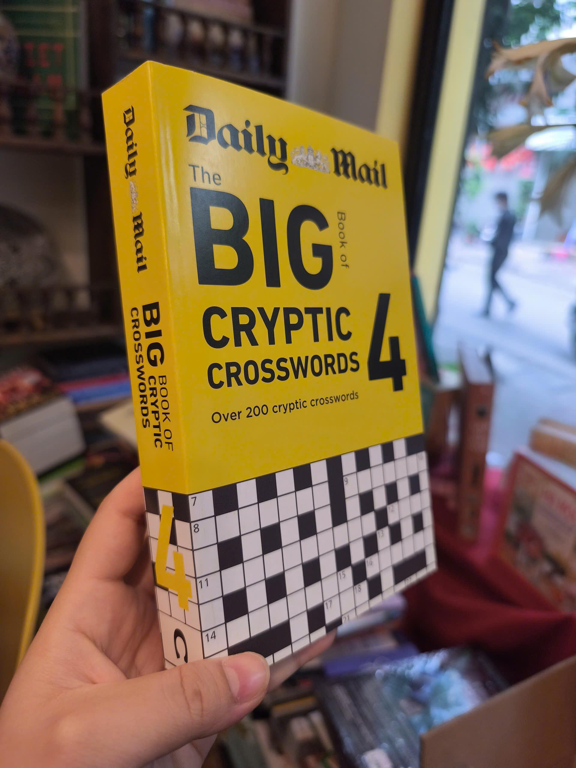 Sách - Big Book of Cryptic Crosswords 4 | Games / Ngoại văn Nhập khẩu UK / Trò chơi ô chữ giải trí