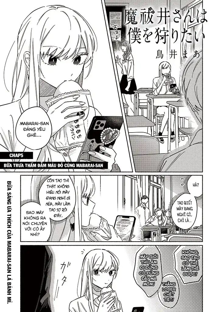 mabarai-san cố gắng săn tôi! chapter 5 1