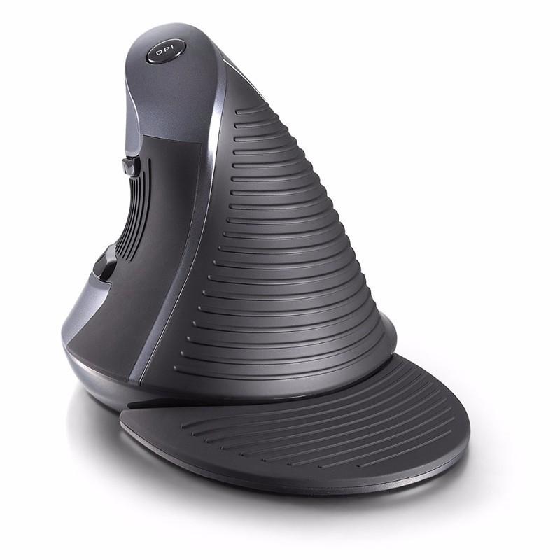 DeLUX colorful M618 vertical wireless energy saving vertical snail anti-mouse hand ergonomic mouse