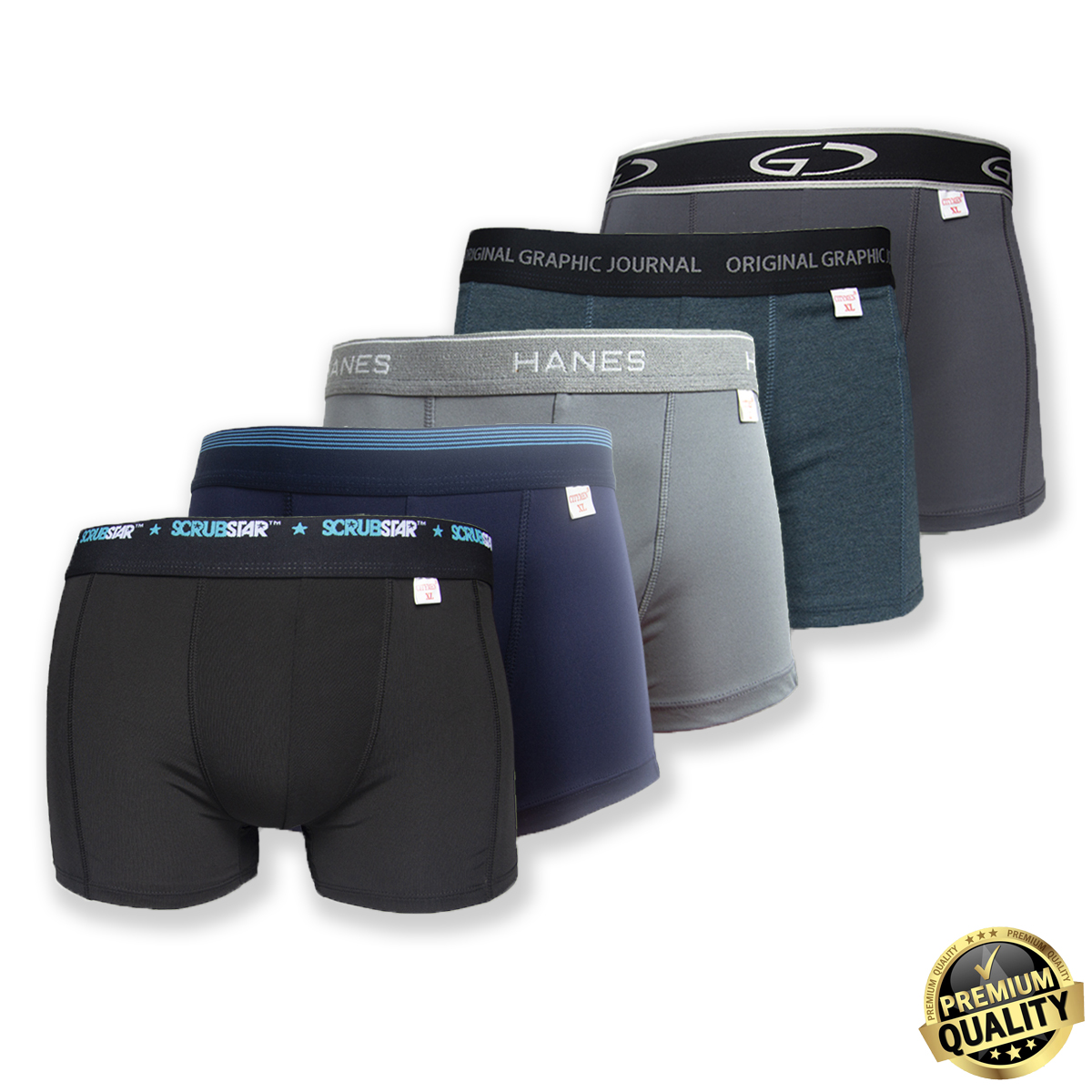 Quần Lót Nam boxer vải thun lạnh nhiều lưng co giãn 4 chiều hiệu CITYMEN cao cấp, sịp nam - LMTK-MULTIBL