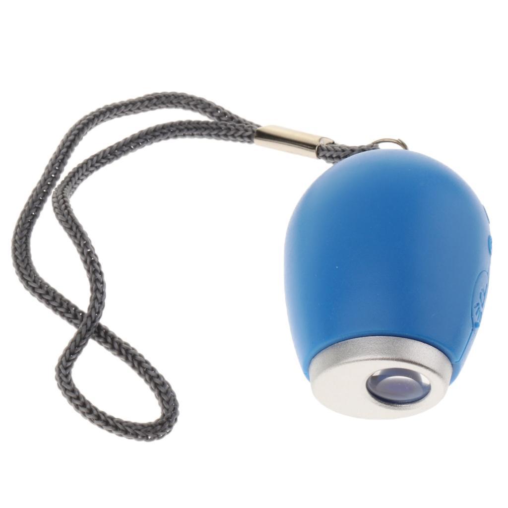 2X Portable Mini Projection Clock LED Wall Ceiling Projection for Travel Blue