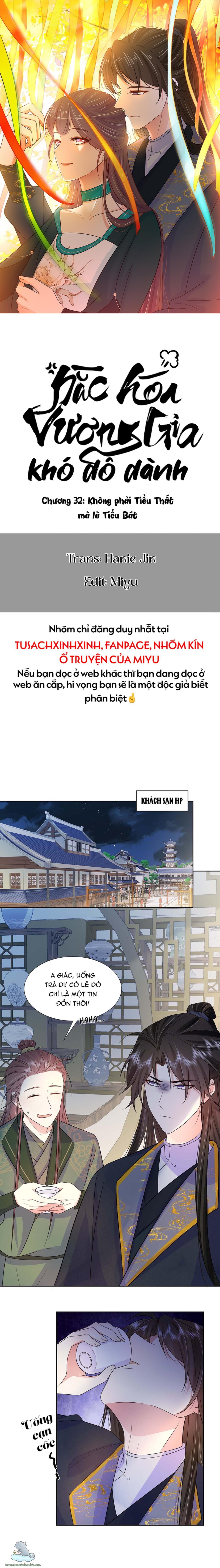 hắc hoá vương gia khó dỗ dành chapter 32 1