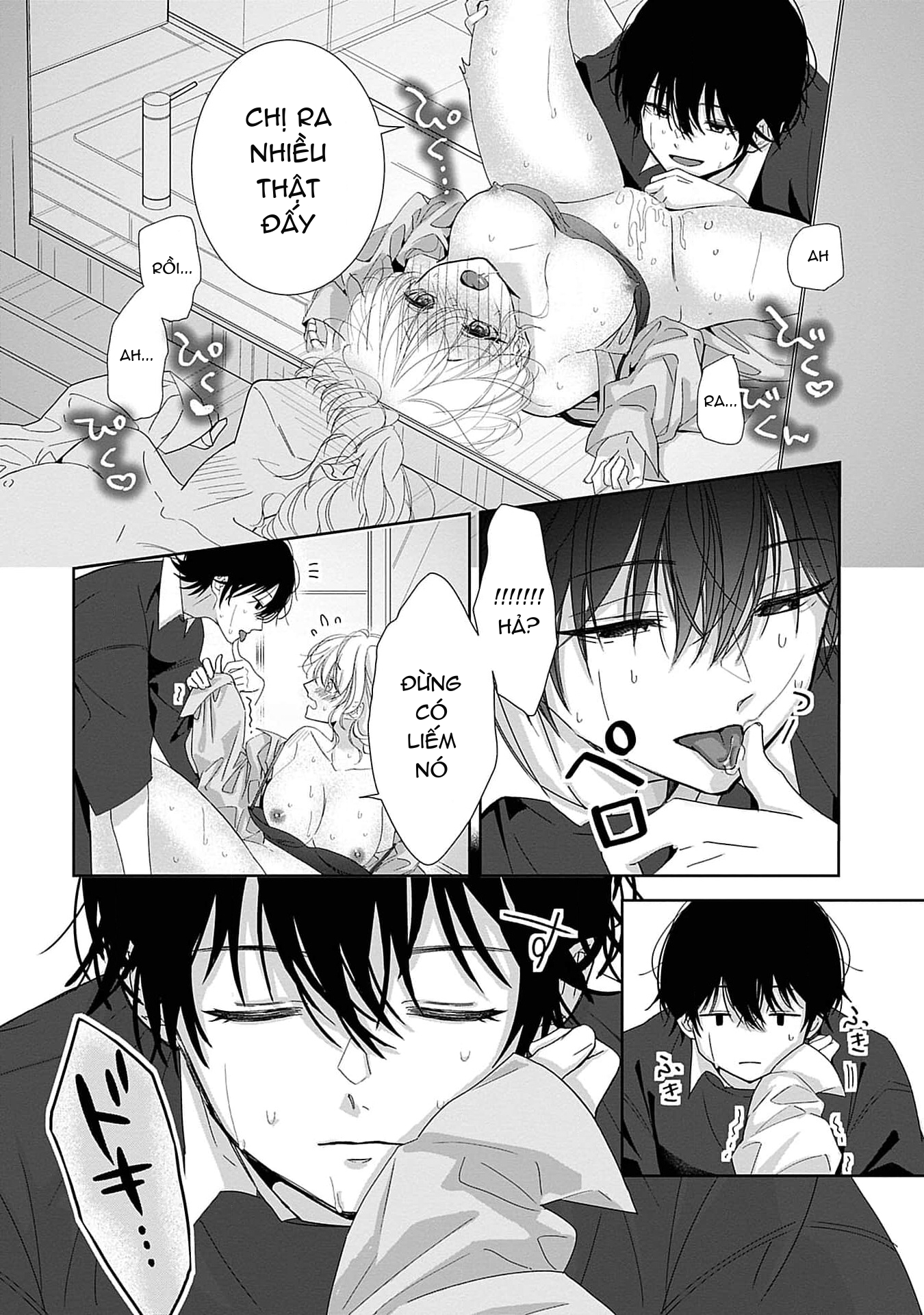 [18+] bị em trai nhà bên dụ dỗ rồi!!! chapter 4.1 10