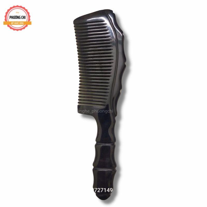 Lược sừng trâu khía trúc đen dài 20cm, lược chải tóc gỡ rối | Mỹ Nghệ Phương Chi