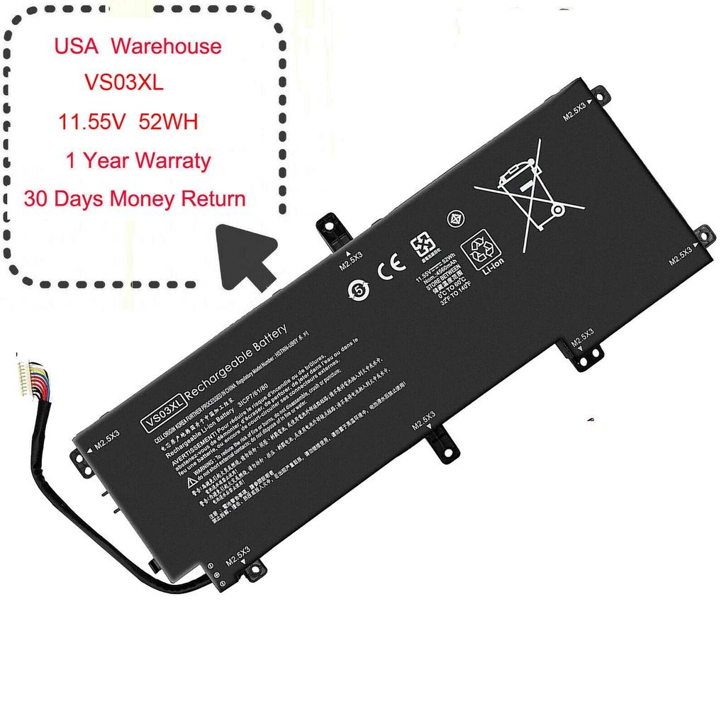 Pin Dùng Cho Laptop HP Envy 15-AS,15T-AS 15-as014wm VS03XL Battery 52wh