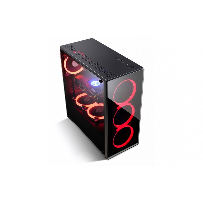 Case máy tính Golden Field N17B Gaming 21+ Black _Hàng chính hãng