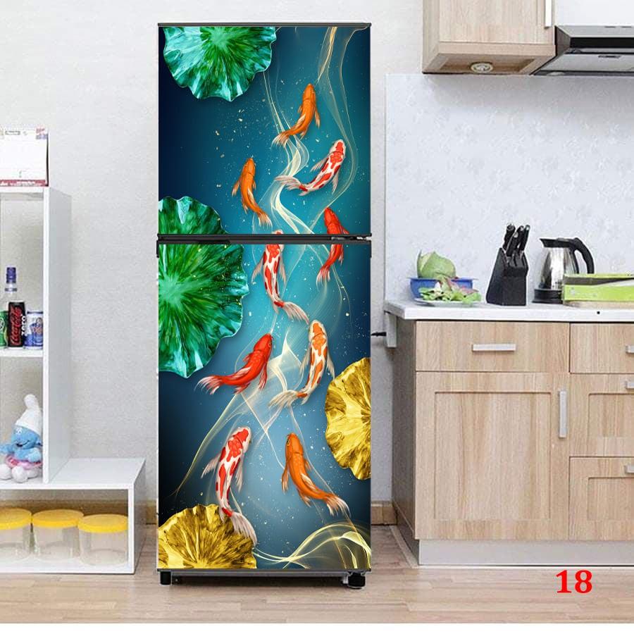 MIẾNG DÁN TỦ LẠNH DECAL CAO CẤP